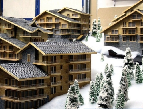 Model for housing development – 1:50 Scale