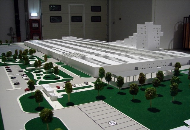 Industrial Scale Model Factory