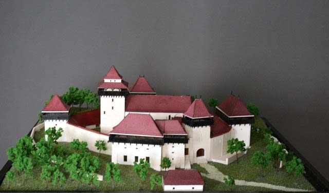 Fortified Church Scale Model