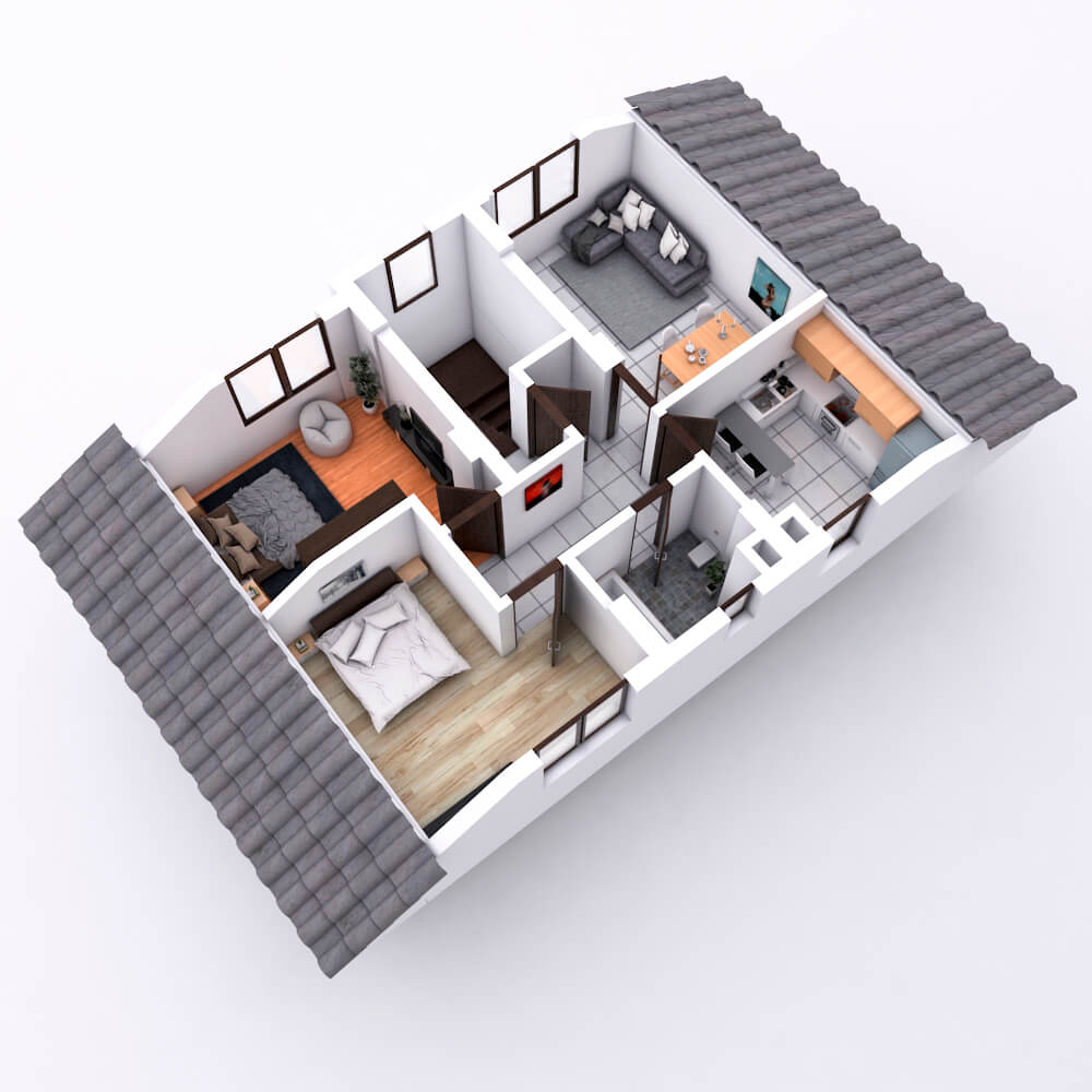 House Rendering 3D