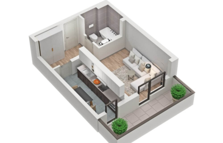 3D Rendering Apartment