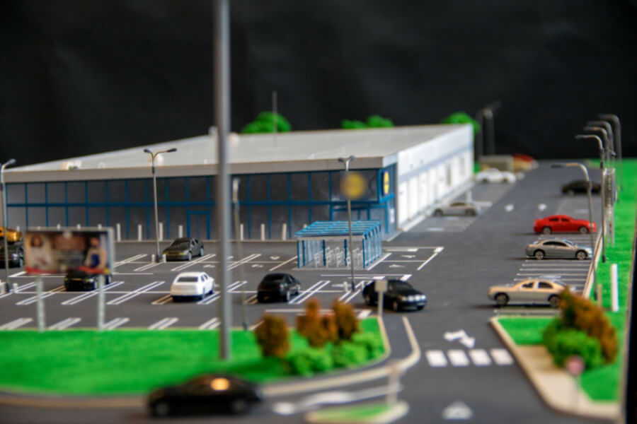 Supermarket 3D model